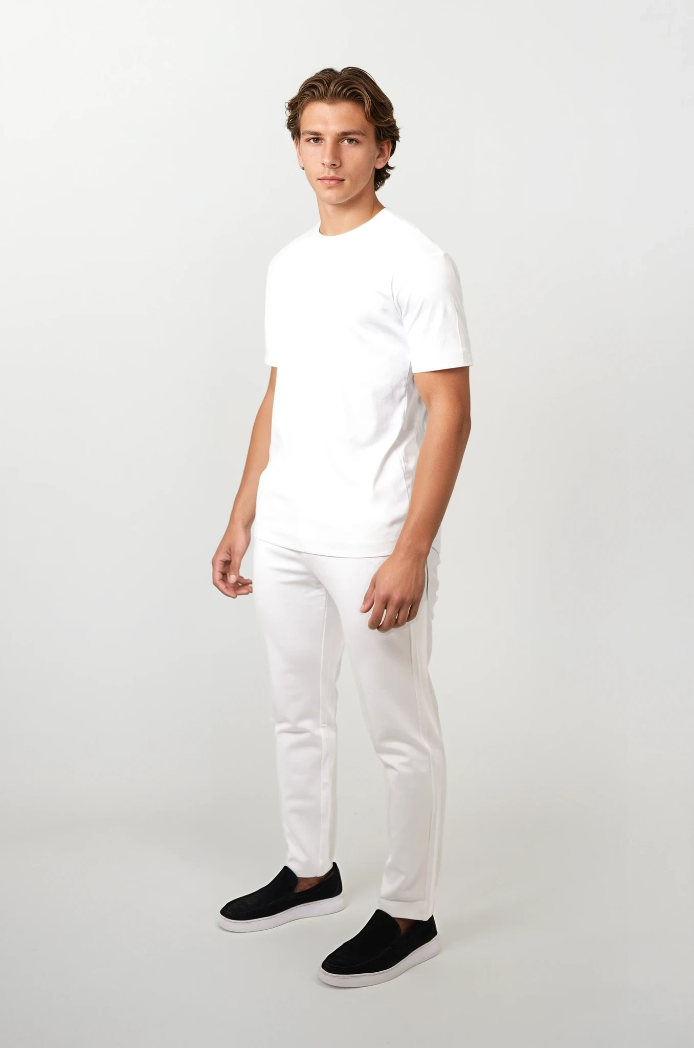 Pure White Trousers