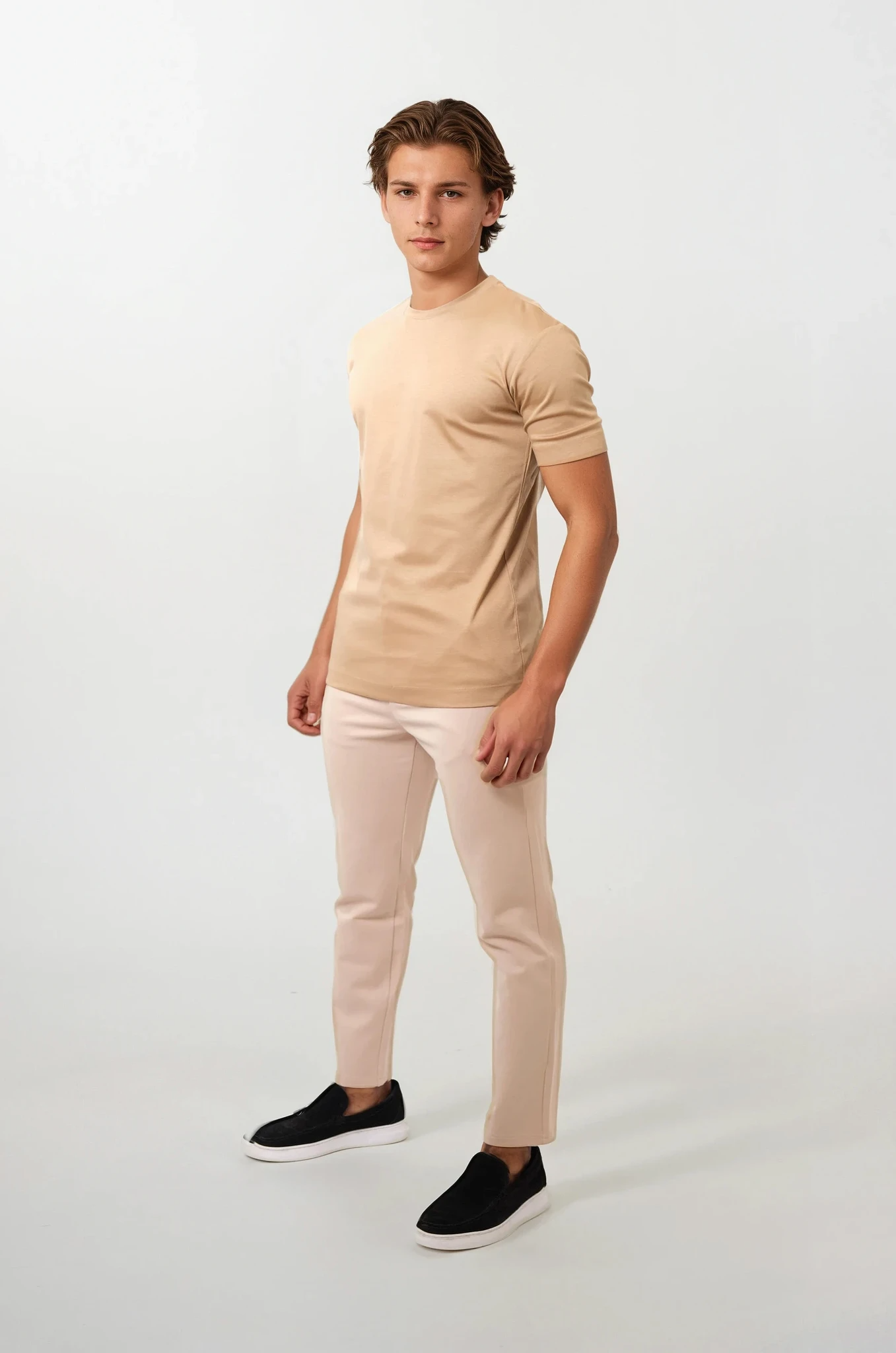 Dessert Brown glans T-shirt