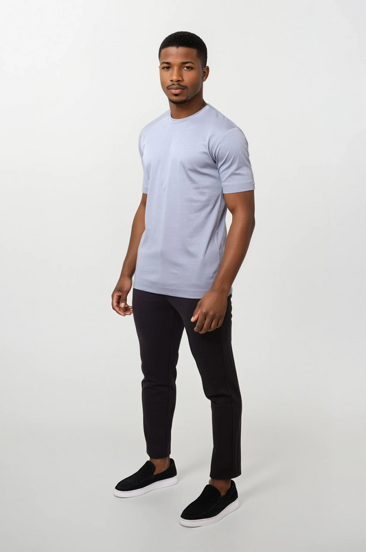 Moon Grey glans T-shirt