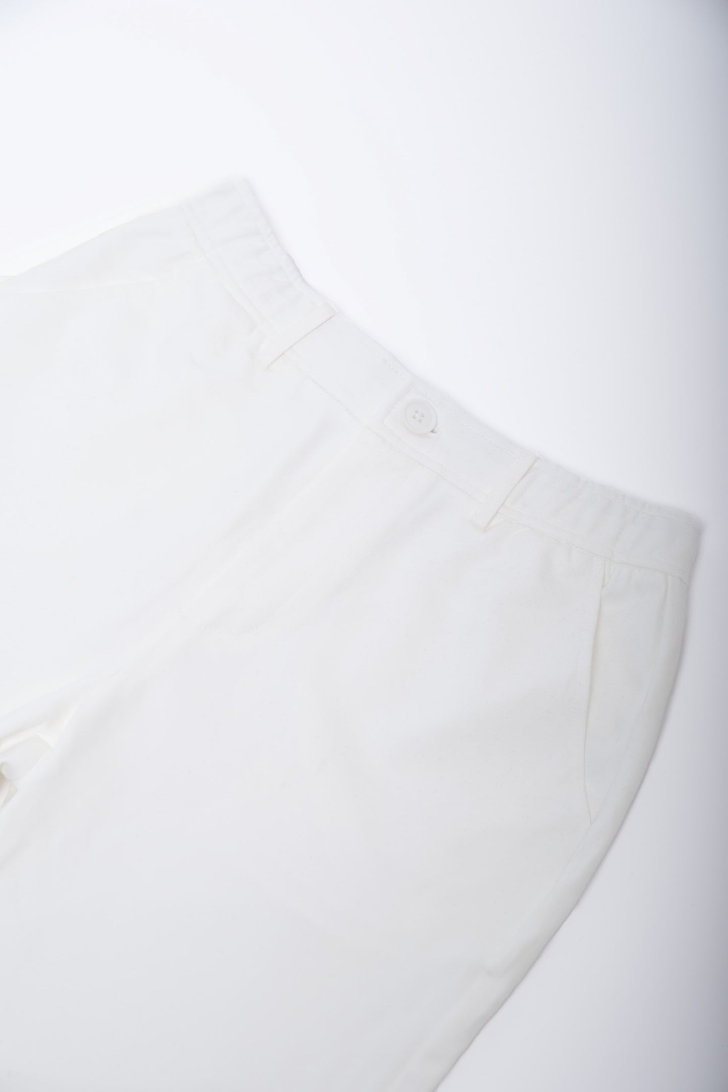 Pure White Trousers