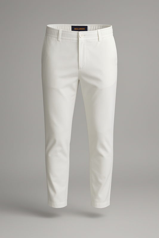 Pure White Trousers